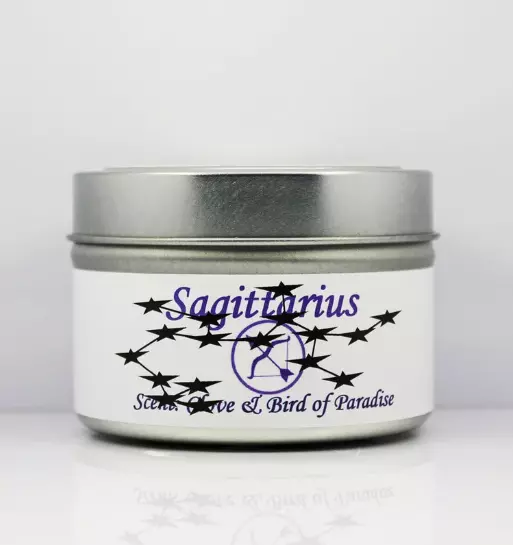 Sagittarius Astrological Candle 4 oz.